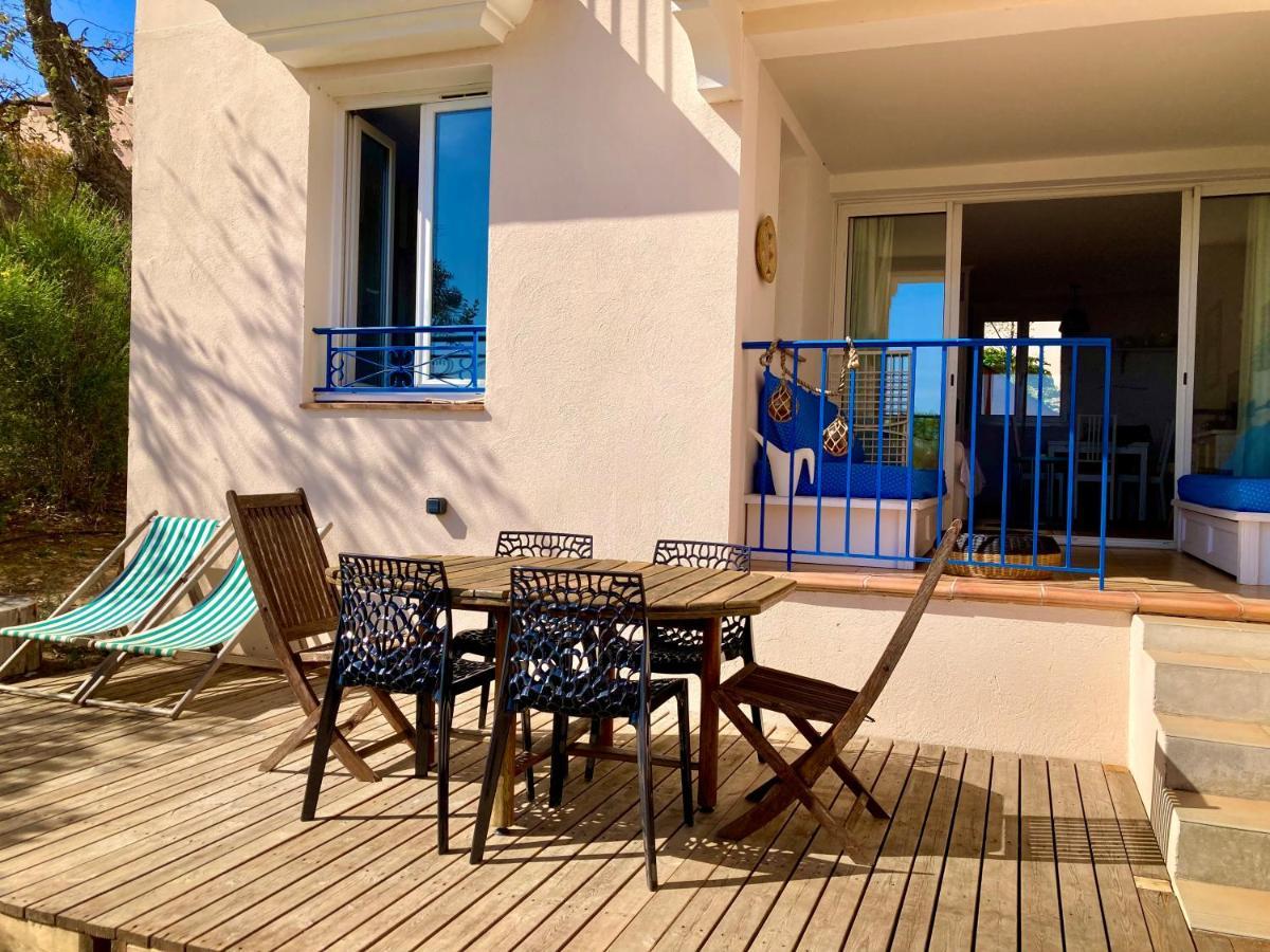 Les Restanques 1066 Jacynthe Vue Mer Grimaud Exterior photo